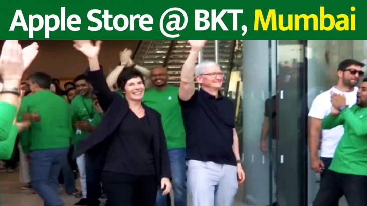 Apple CEO Tim Cook opens the gates to first Apple store in India