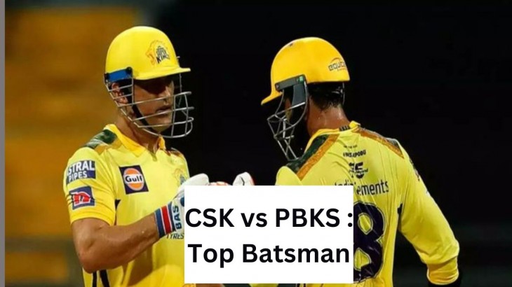 ipl 2023 csk vs pbks match top 3 batsman in today match