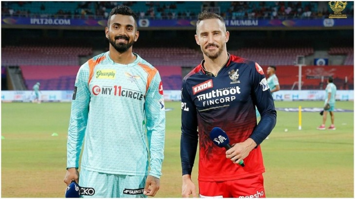 ipl 2023 lucknow vs royal challengers bangalore toss update RCB opted