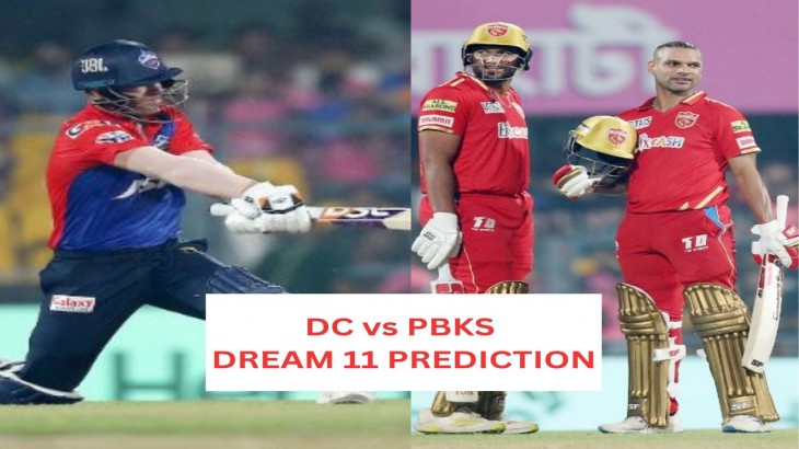 DC vs PBKS Dream 11 Prediction