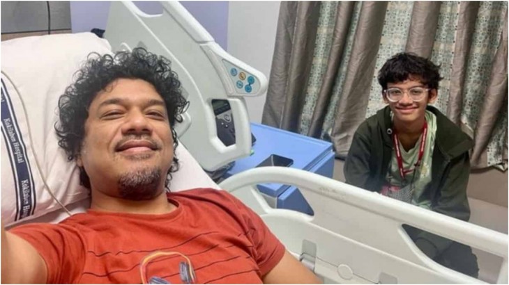Singer Papon Hospitalized