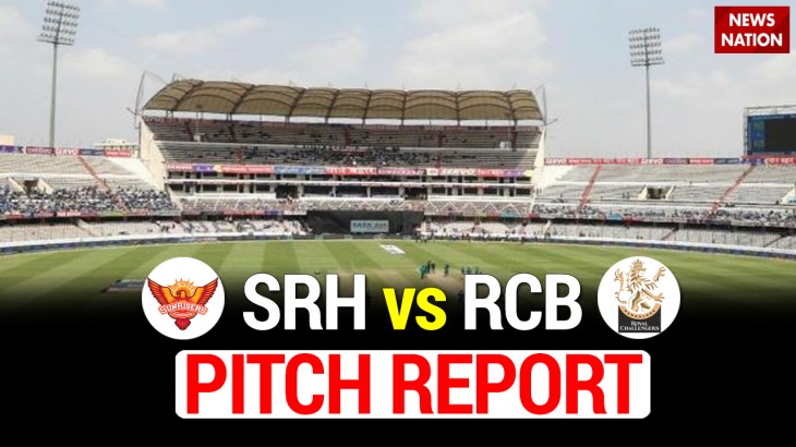 SRH vs RCB Rajiv Gandhi International Cricket Stadium Pitch Report