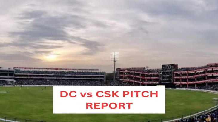 DC vs CSK, Arun Jaitley Stadium Pitch Report