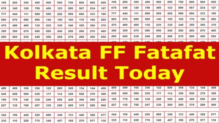 Kolkata ff result 22 may 2023
