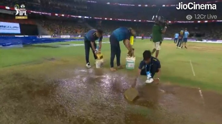 Narendra Modi Stadium and BCCI Trolled for bad drainage system