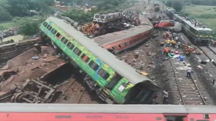Balasore Train Accident Latest Visuals