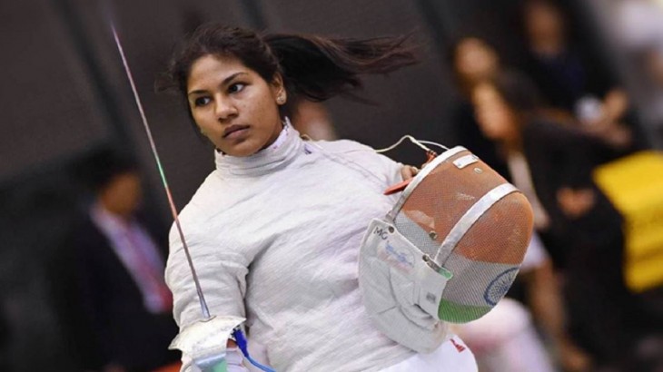 bhavani devi create history in  asian fencing championships
