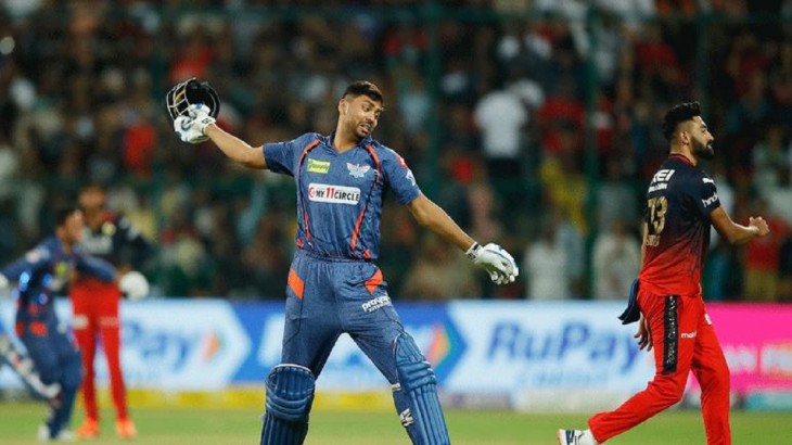 avesh khan reveals why he throwing helmet after win against rcb