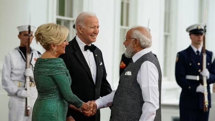 PM Modi With Joe Biden