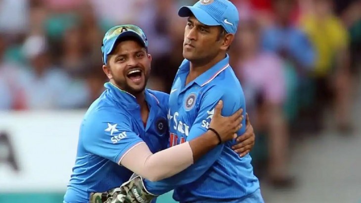 suresh raina on ms dhoni bowling ability in nets