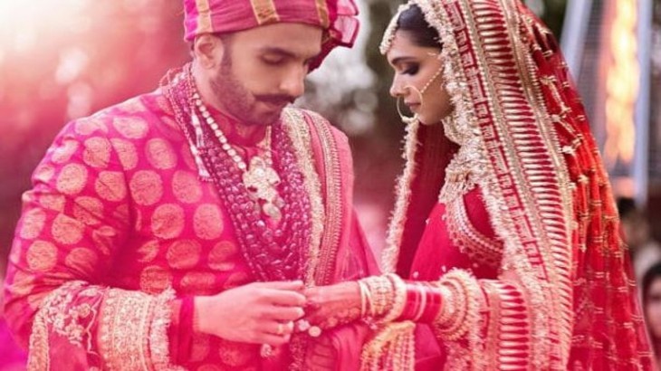 Ranveer Singh and Deepika padukone wedding outfit