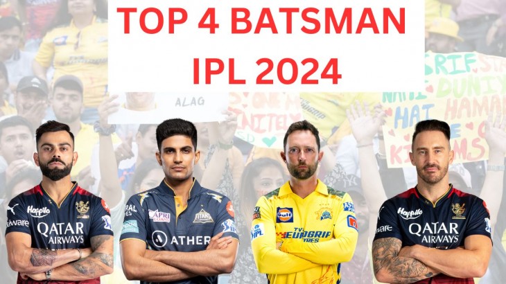 ipl 2024 top 4 batsman in coming season gill faf conway kohli