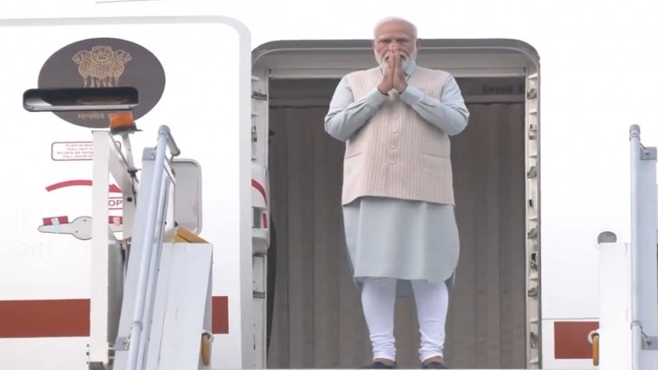 PM Modi leave for south africa