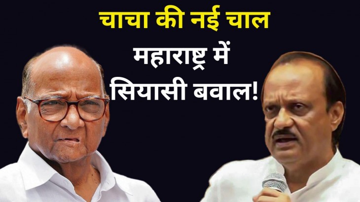 Maharashtra News Sharad Pawar and Ajit Pawar