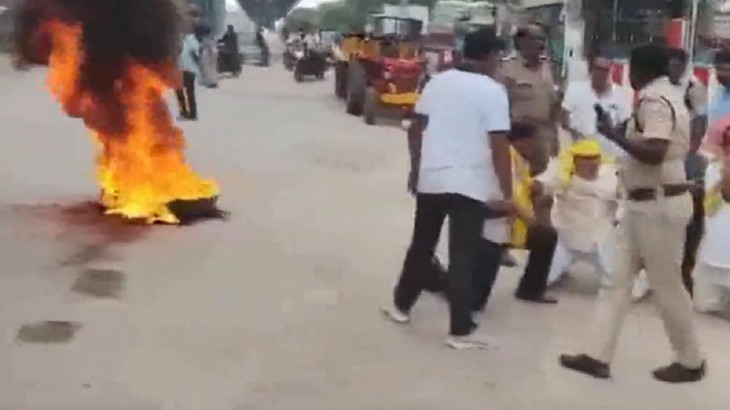 Andhra Protest