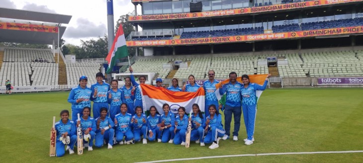 hindi-mp-tejavi-urya-to-felicitate-gold-medal-winning-indian-women-blind-cricket-team--2023091611545