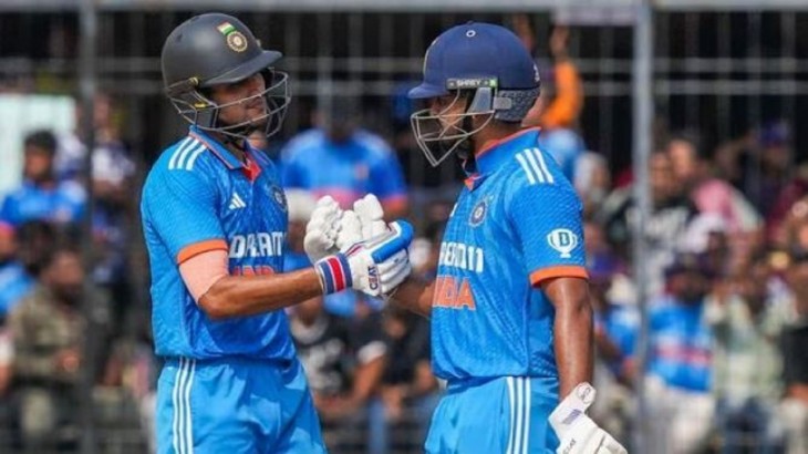 ind vs aus shreyas iyer and shubman gill century made many records
