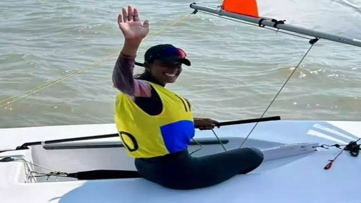 asian games neha thakur won silver medal in sailing after 11 races