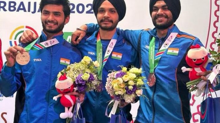 india won 6th medal in asian games 2023 in shooting mens 10m
