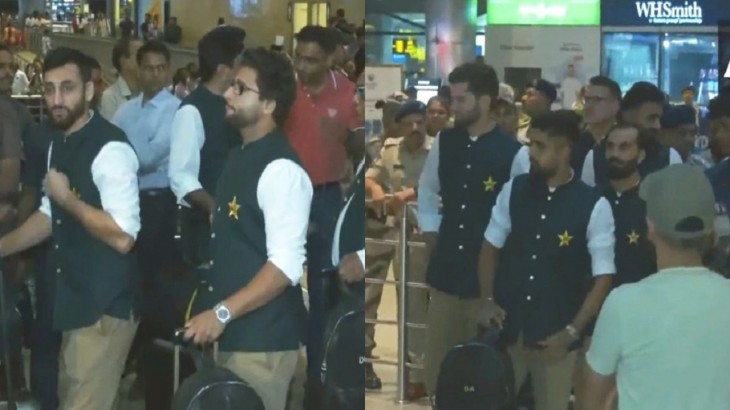 Pakistani team got a grand welcome in India for world cup 2023