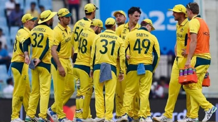 AUS vs SL sri lanka set 210 run target for australia in world cup 2023