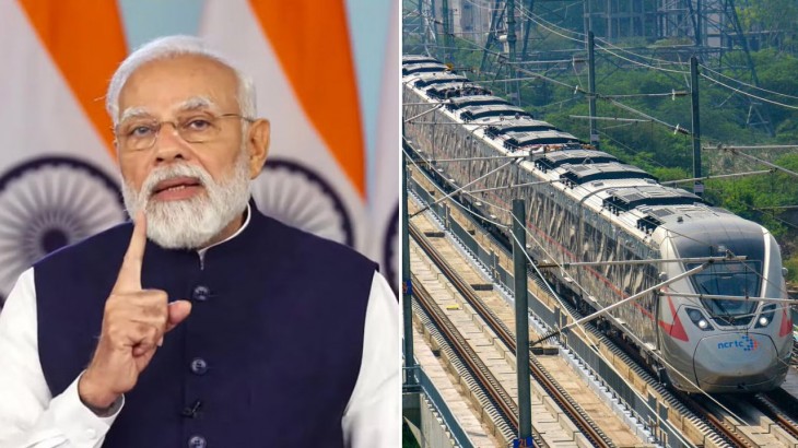 PM Modi RapidX Train