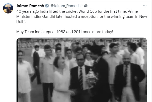 hindi-jairam-hare-reception-of-1983-2011-world-cup-winning-team-by-pm-indira-manmohan-greet-team-ind
