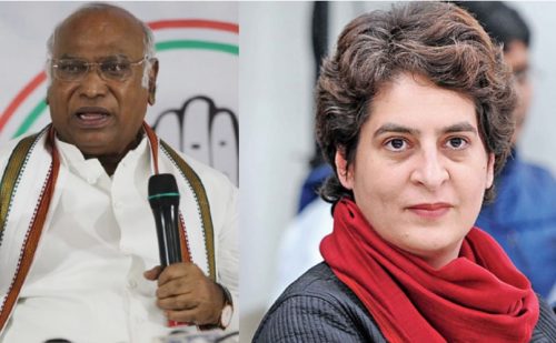 hindi-congre-kharge-priyanka-to-hold-2-rallie-each-in-poll-bound-rajathan-on-monday--20231120095105-