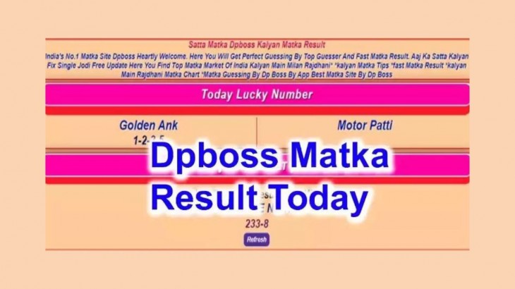Dpboss Satta Matka Kalyan Result 19 April 2024