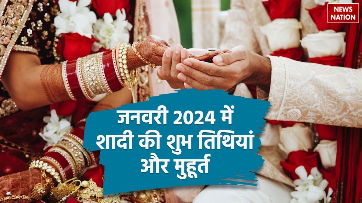 vivah muhurat 2024 know the auspicious dates and auspicious times for marriage in january 2024