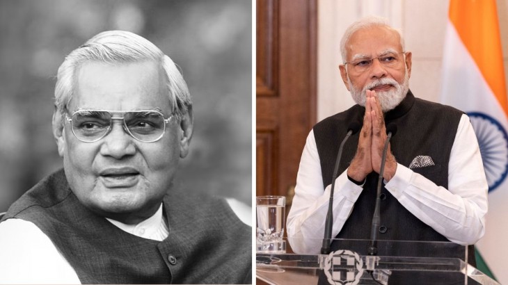 Atal Bihar Vajpayee and Modi