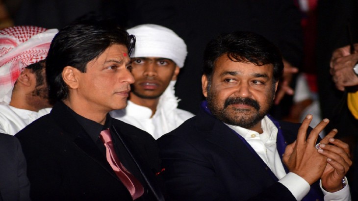 Shahrukh Khan and Mohanlal