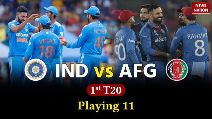 IND vs AFG 1st T20 Playing 11