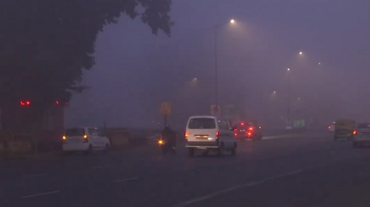 Dence Fog in delhi