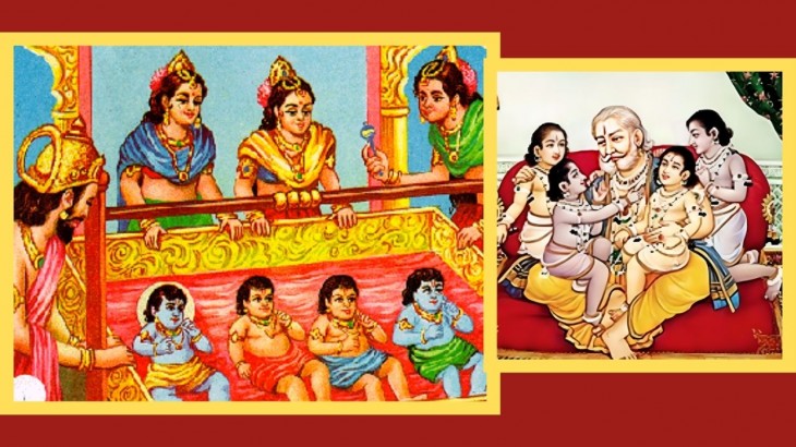 Mythological story of Lord Ram and his brothers