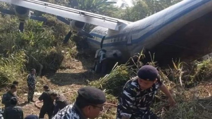 मिजोरम के लेंगपुई में एक विमान हादसे का शिकार