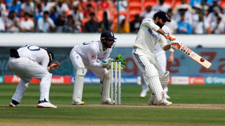 ind vs eng hyderabad test day 2 report
