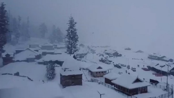Jammu Kashmir Snowfall