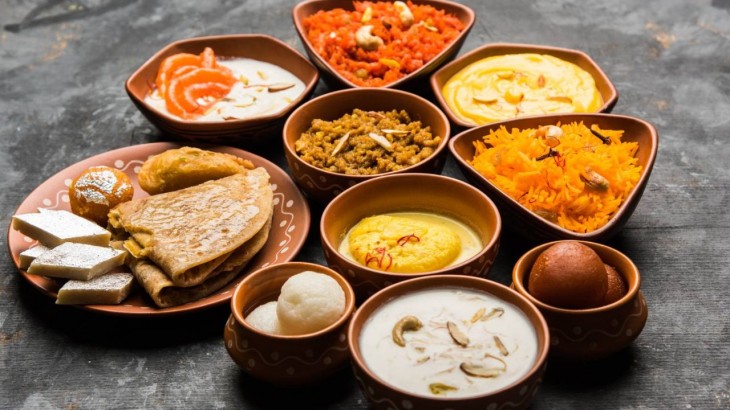 Indian variety dishes