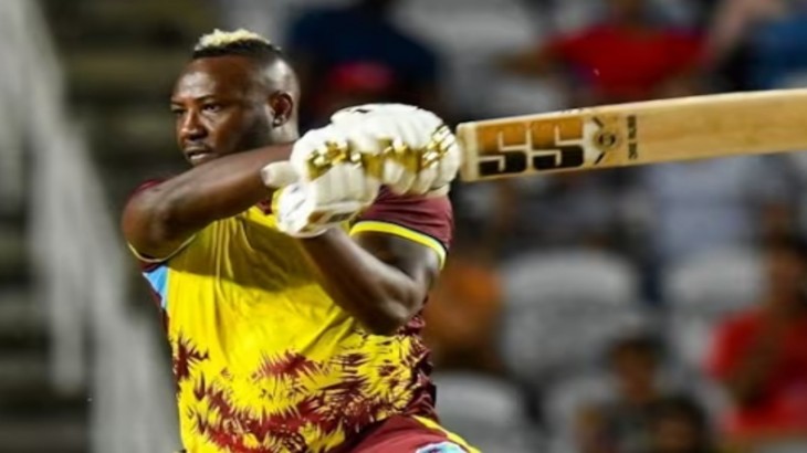 Andre Russell AUS vs WI 3rd T20I