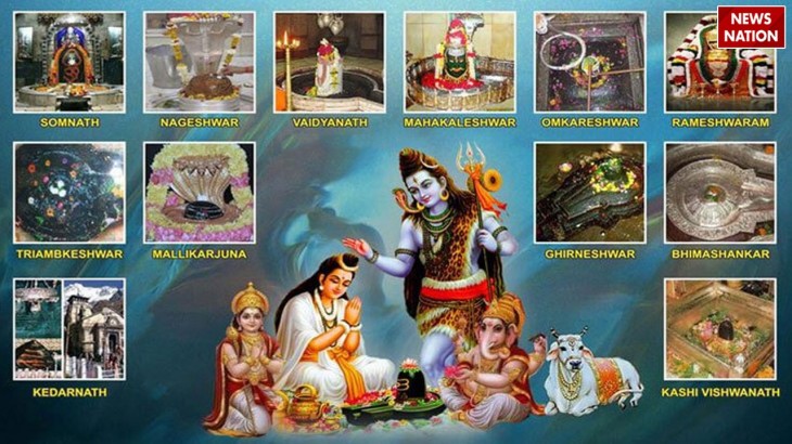 Know the history of 12 Jyotirlingas and where they are located and names
