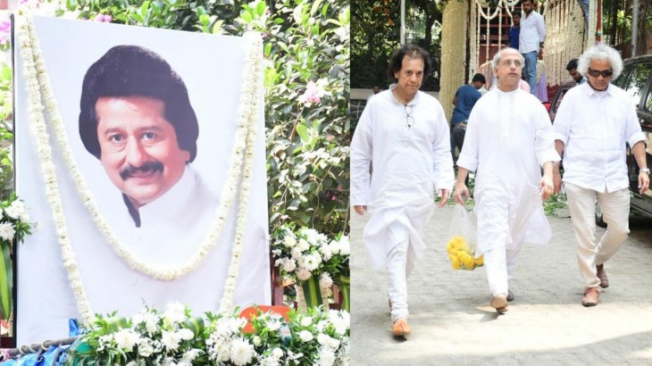 Pankaj Udhas Funeral  1