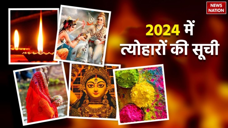 calendar 2024 festivals and list of holidays holi navratri