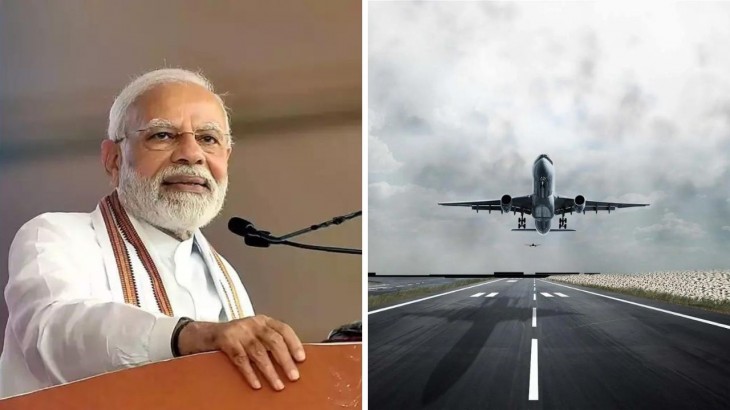 PM Modi and Airport