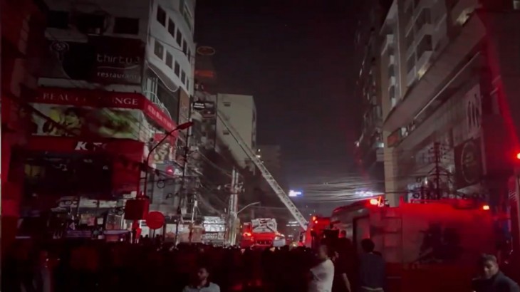 Dhaka Fire