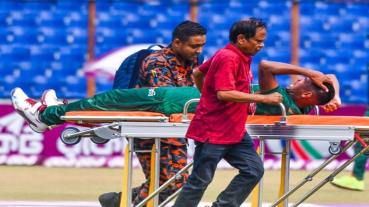 एक ही मैच में बांग्लादेश के 4 खिलाड़ी हुए चोटिल