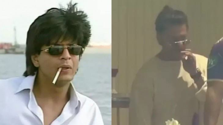 Shahrukh Khan fined For Smoking