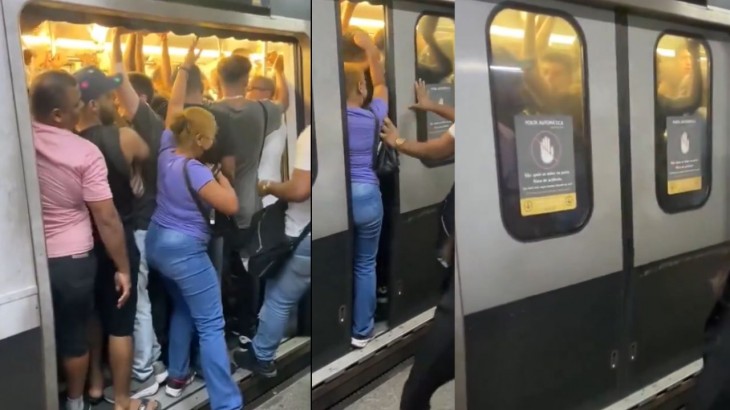 viral metro video