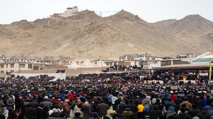 Ladakh Protest