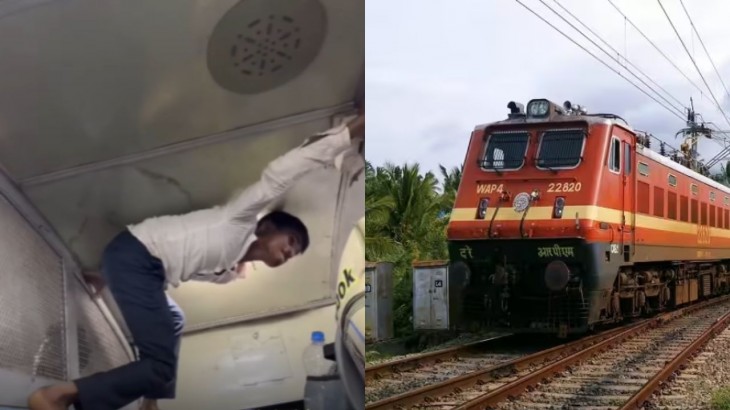 viral local train video